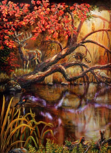 15-four-seasons-fall-with-frame-2008-multimedia-44x35x10-inches-800x600