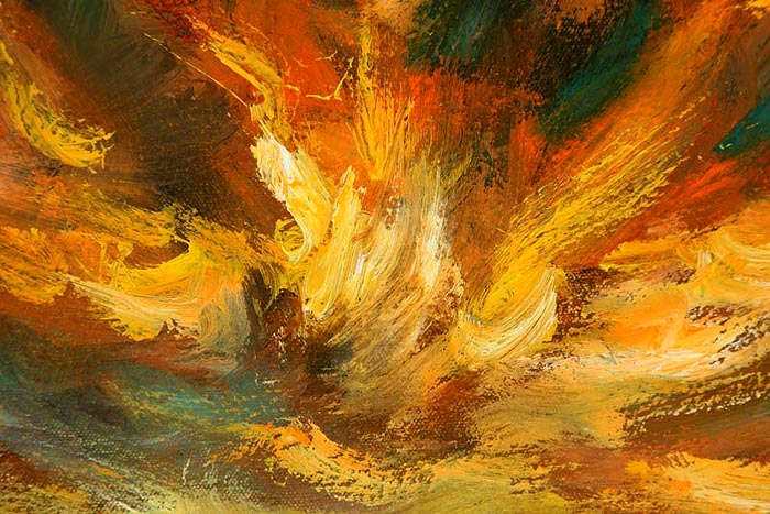 Night Flight - Between Cloud Layers - Detail