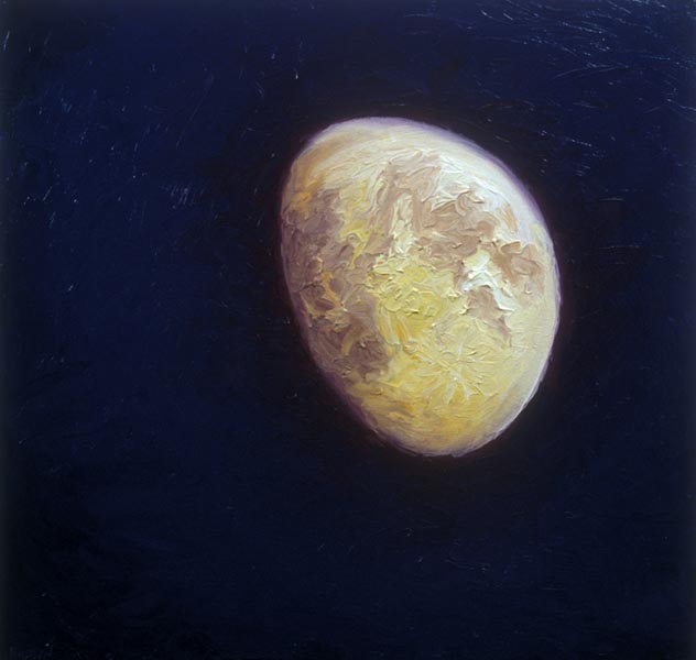 Half Moon (1995), oil on panel