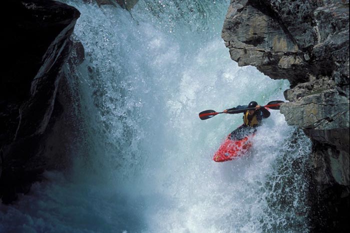 White Water Kayaking, Elbow River, Alberta - Joey Vosburg