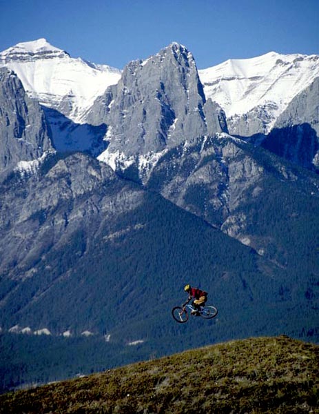 Bike Magazine Cover - Andy Kennet, Canmore